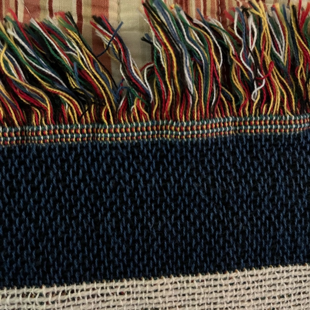 Gorgeous 100% Cotton Angel Paned Blanket - Picture 15 of 16